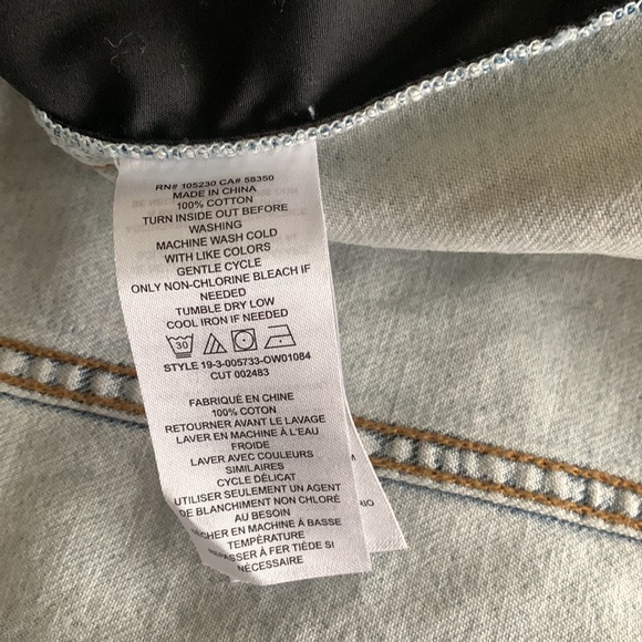 Current/Elliott The Charmer Tweed and Denim Jacket - Picture 10 of 10